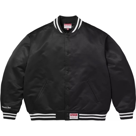 Supreme X Mitchell & Ness Jacket. NWT - Picture 2 of 3